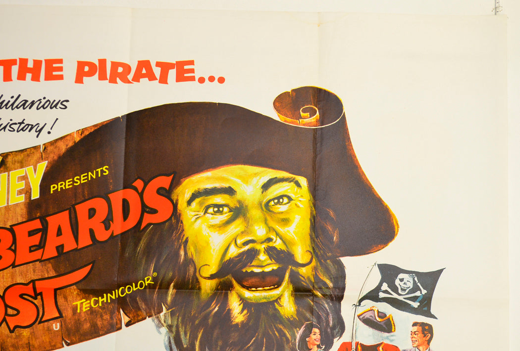 BLACKBEARD’S GHOST (Top Right) Cinema Quad Movie Poster 