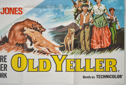 BLACKBEARD’S GHOST / OLD YELLER (Bottom Right) Cinema Quad Movie Poster 