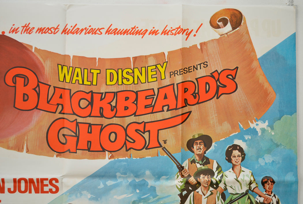 BLACKBEARD’S GHOST / OLD YELLER (Top Right) Cinema Quad Movie Poster 