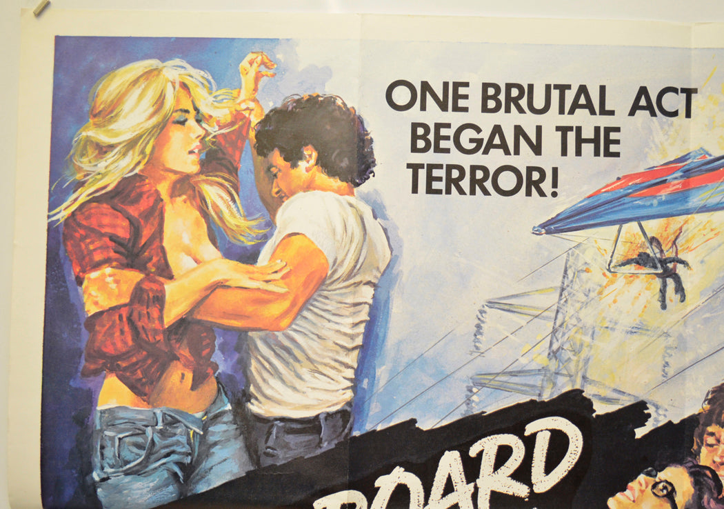 BLACKBOARD MASSACRE / CIRCLE OF FEAR (Top Left) Cinema Quad Movie Poster 