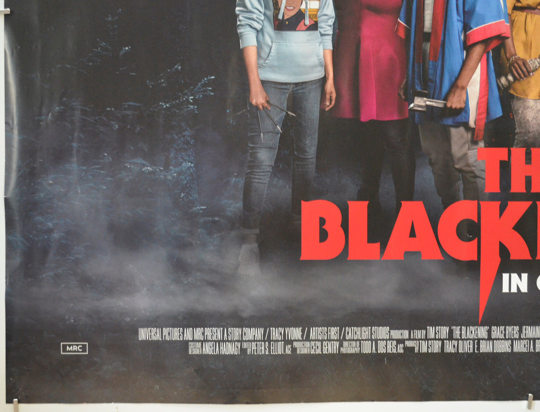 THE BLACKENING (Bottom Left) Cinema Quad Movie Poster 