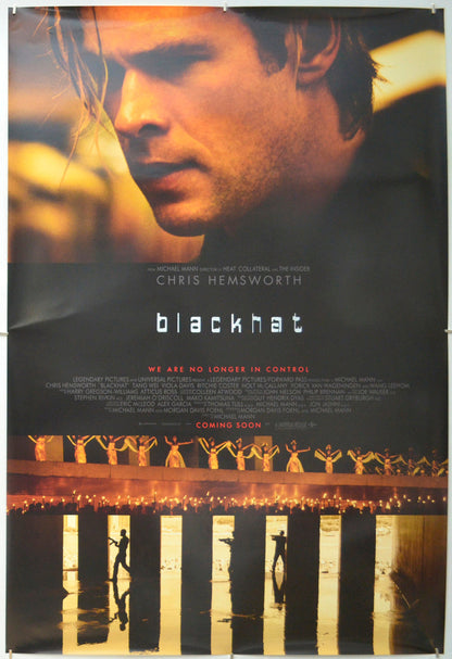 Blackhat - Original One Sheet Poster - Film Poster - Movie Poster 