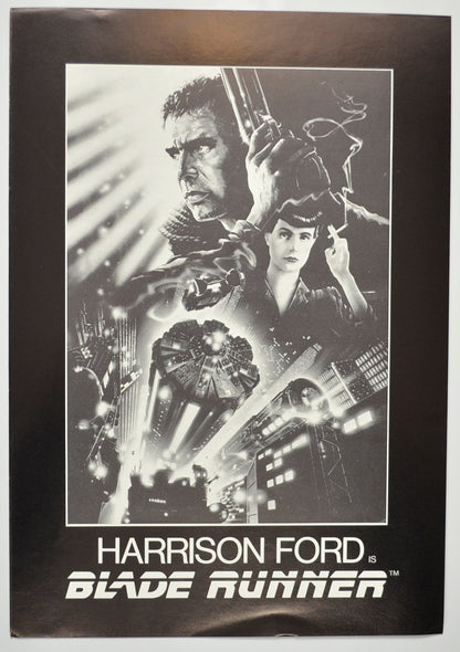 Blade Runner Original Cinema Exhibitors Press Synopsis / Credits Booklet (UK)