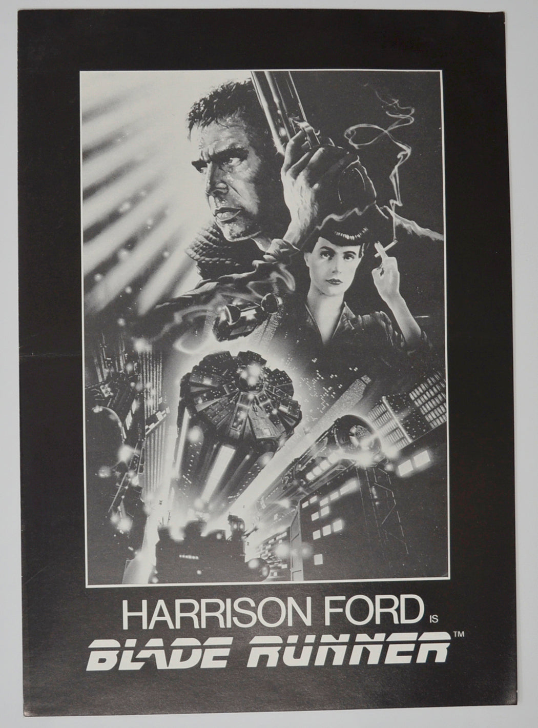 Blade Runner Original Cinema Exhibitors Press Synopsis / Credits Booklet (UK)