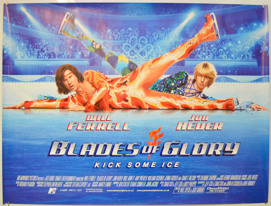 Blades Of Glory  Original Quad Poster - Film Poster - Movie Poster