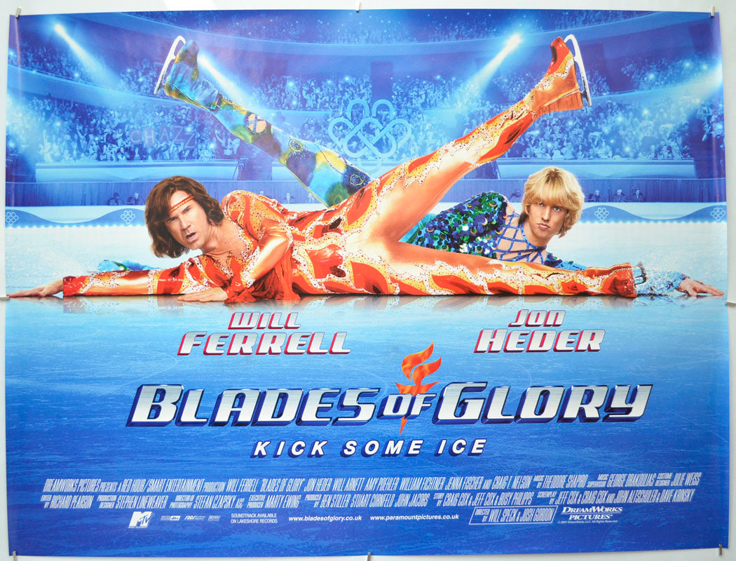 Blades Of Glory Original Quad Poster - Film Poster - Movie Poster