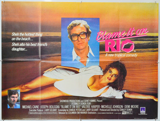 Blame It On Rio - Original Quad Poster - Film Poster - Movie Poster