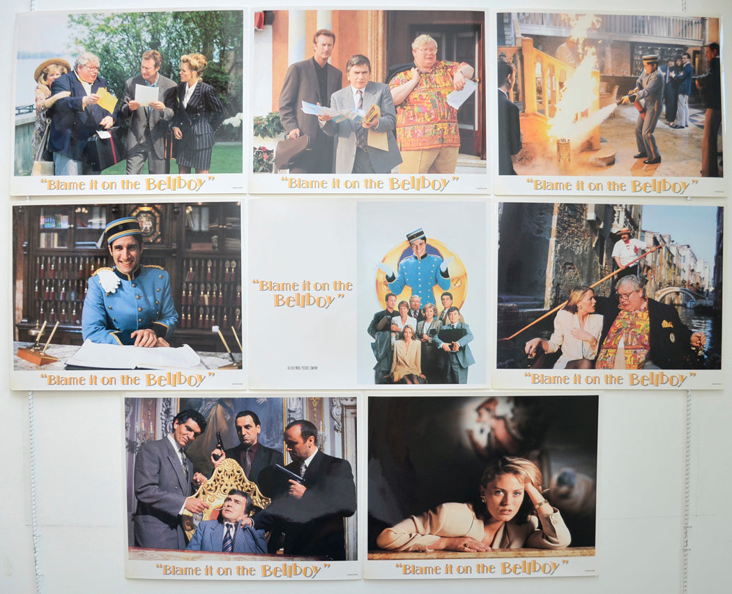 Blame It On The Bellboy  Set of 8 Original Cinema Lobby Cards 