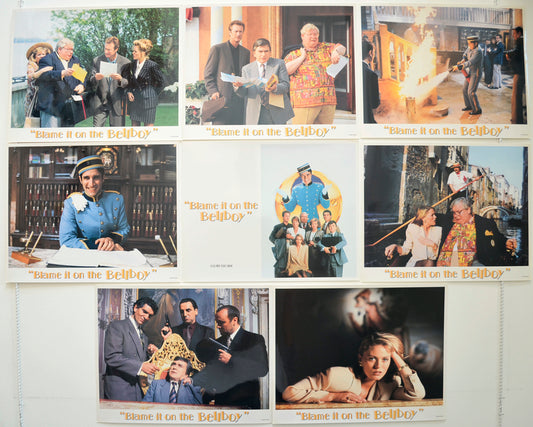 Blame It On The Bellboy  Set of 8 Original Cinema Lobby Cards 