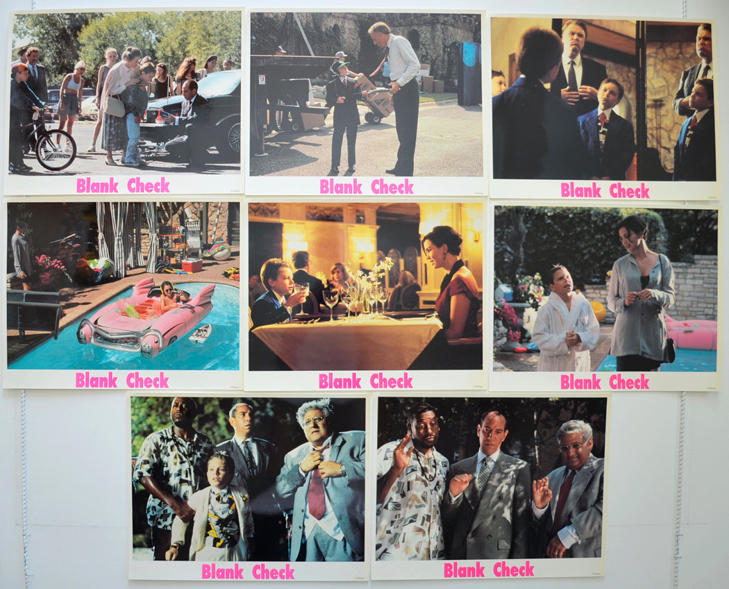 Blank Check  Set of 8 Original Cinema Lobby Cards 