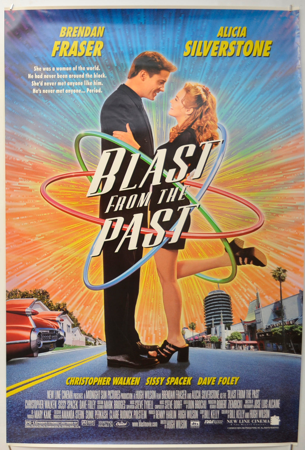 Blast From The Past Original One Sheet Poster - Film Poster - Movie Poster  