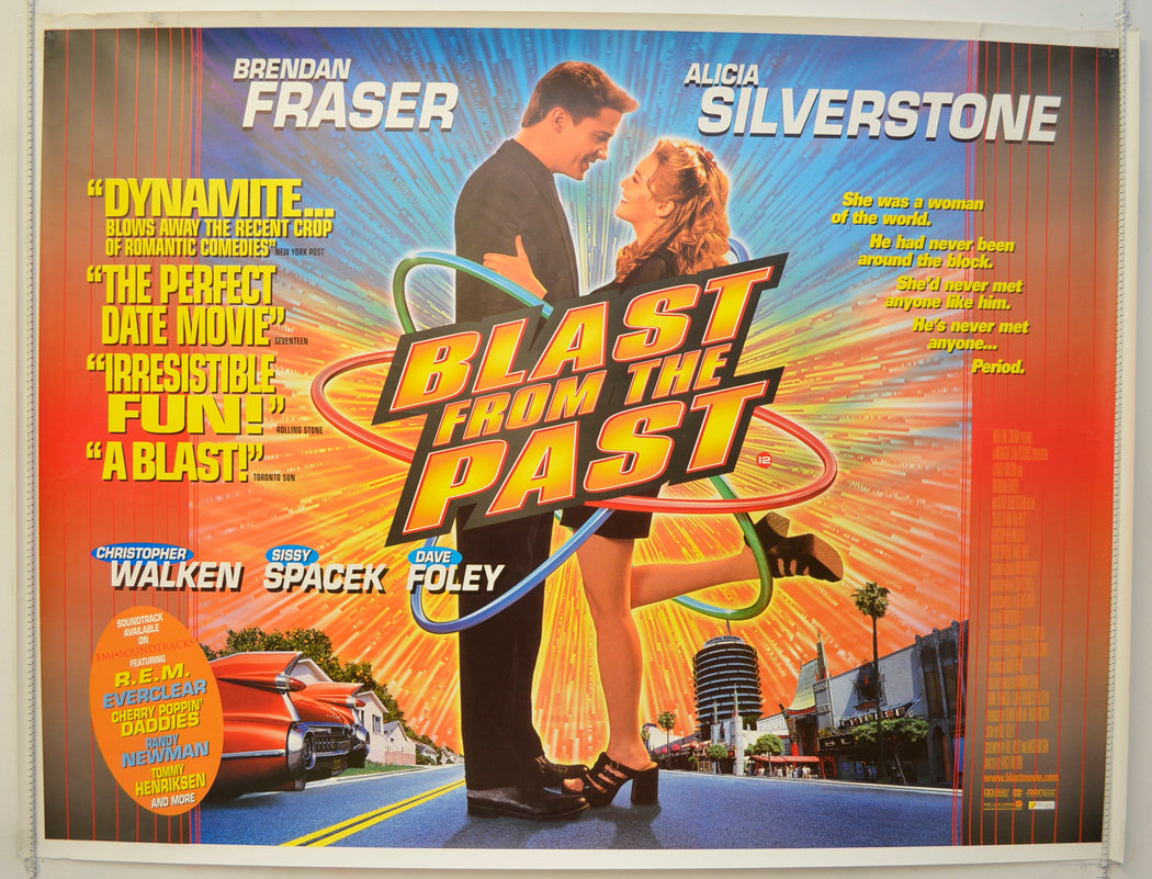 Blast From The Past  Original Quad Poster - Film Poster - Movie Poster 