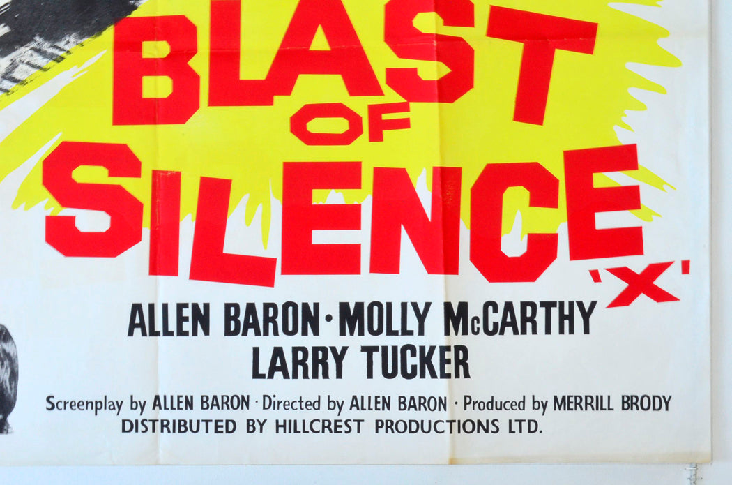 BLAST OF SILENCE (Bottom Right) Cinema Quad Movie Poster 