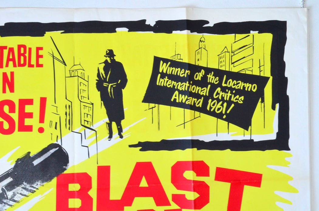 BLAST OF SILENCE (Top Right) Cinema Quad Movie Poster 