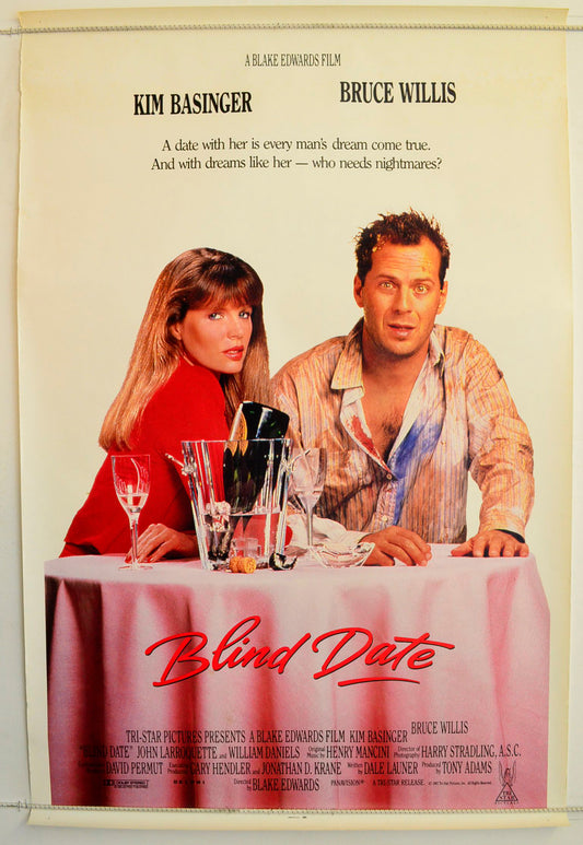 Blind Date  Original One Sheet Poster - Film Poster - Movie Poster