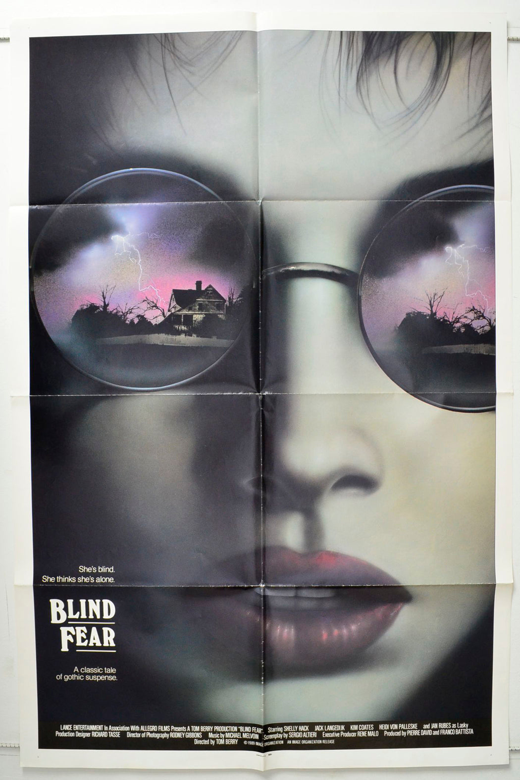 Blind Fear Original One Sheet Poster - Movie Poster