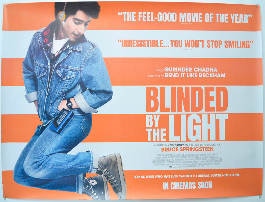 Blinded by the Light Original Quad Poster - Film Poster - Movie Poster