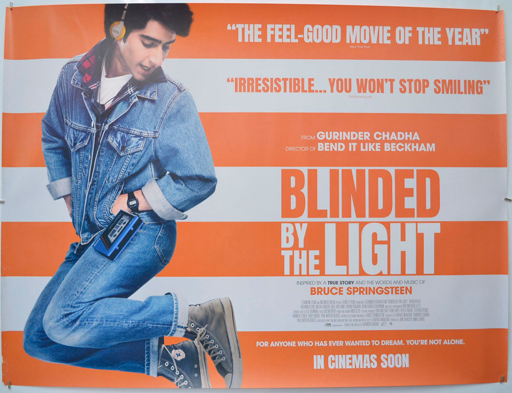 Blinded by the Light Original Quad Poster - Film Poster - Movie Poster