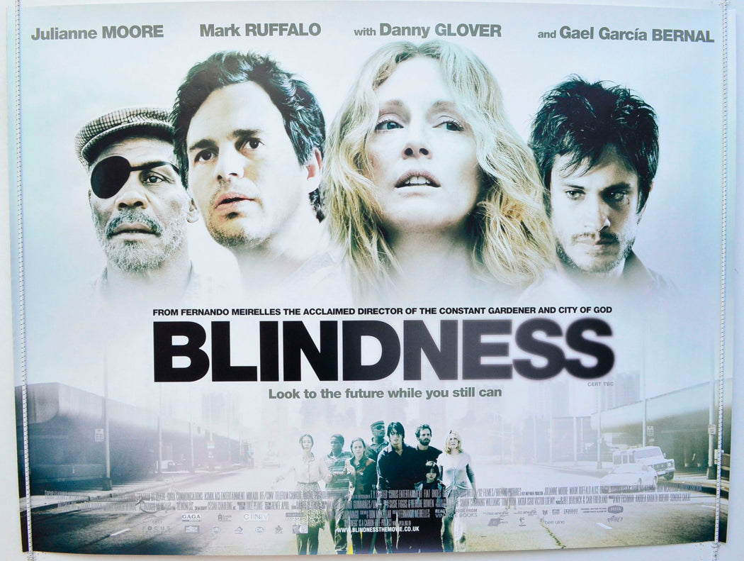 Blindness Original British Quad Poster - Film Poster - Movie Poster 