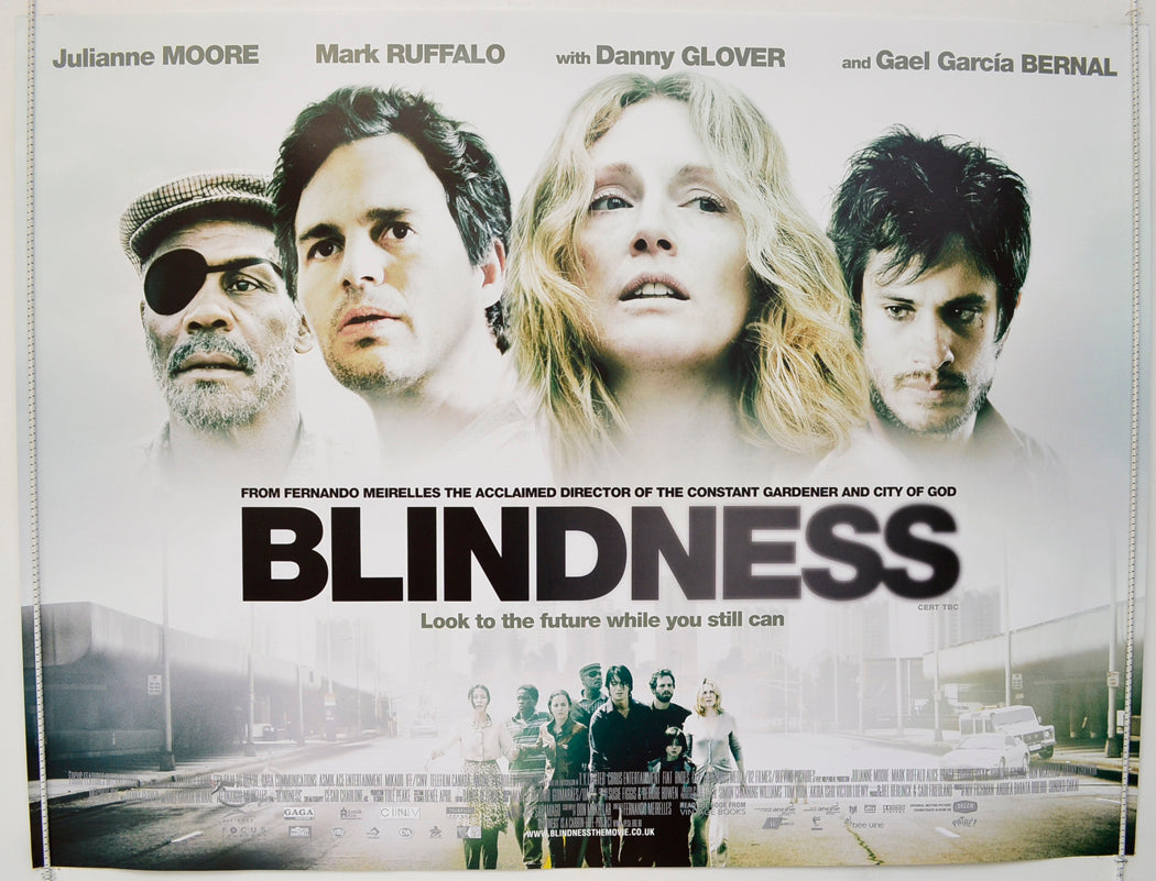 Blindness Original Quad Poster - Film Poster - Movie Poster  