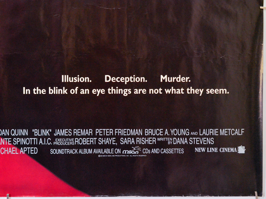 Blink (Bottom Right) Cinema Quad Movie Poster 