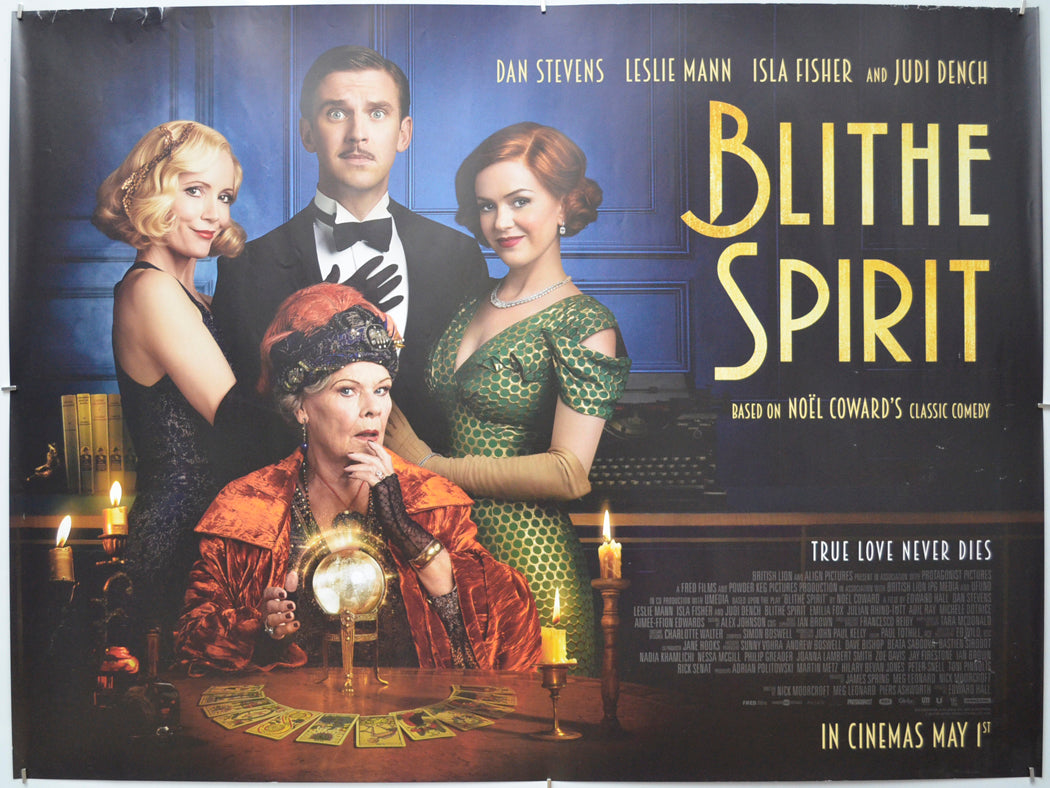 Blithe Spirit - Original Quad Poster - Film Poster - Movie Poster