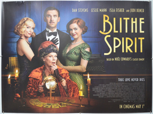 Blithe Spirit - Original Quad Poster - Film Poster - Movie Poster