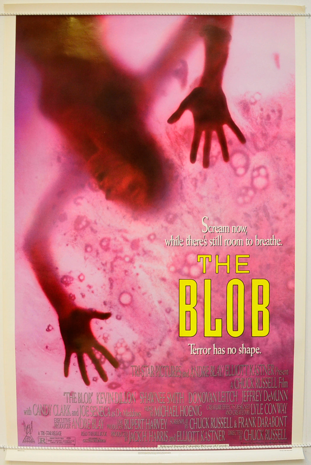 The Blob Original One Sheet Poster - Film Poster - Movie Poster  