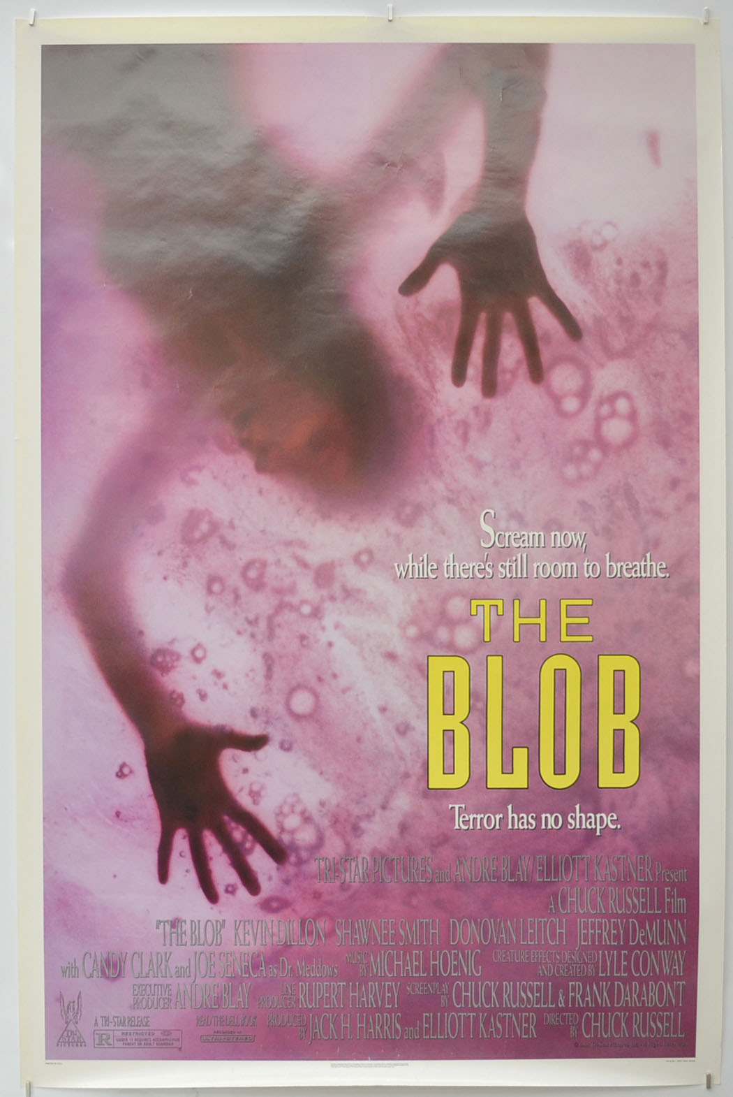 The Blob Original One Sheet Poster - Film Poster - Movie Poster