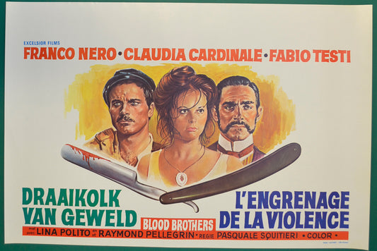 Blood Brothers   Original Belgian Poster - Film Poster - Movie Poster  