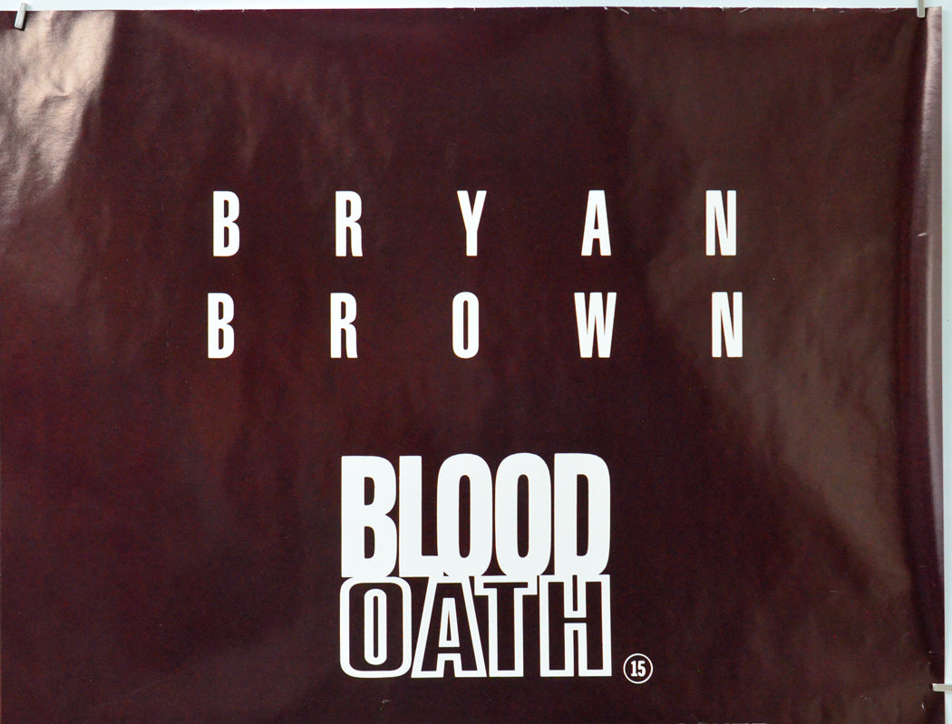 Blood Oath (Top Right) Cinema Quad Movie Poster 