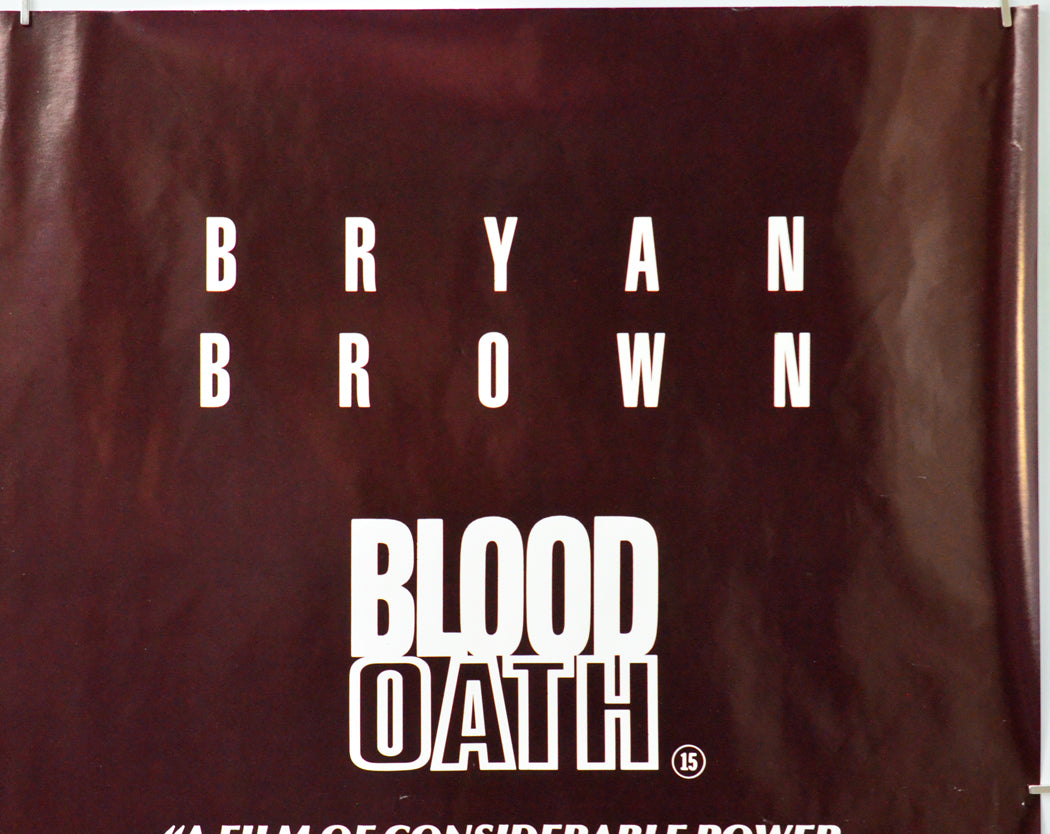 Blood Oath (Top Right) Cinema Quad Movie Poster 