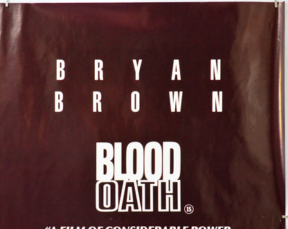 Blood Oath (Top Right) Cinema Quad Movie Poster 