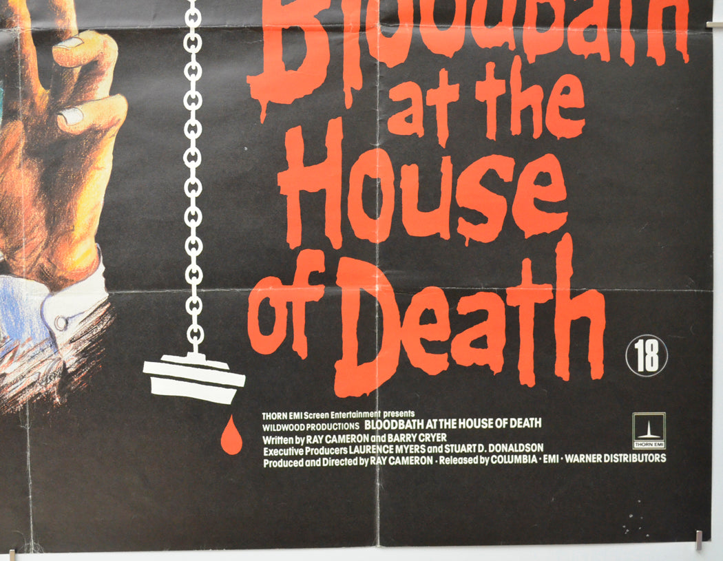 BLOODBATH AT THE HOUSE OF DEATH (Bottom Right) Cinema Quad Movie Poster 