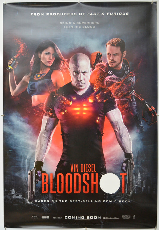 Bloodshot - Original One Sheet Poster - Film Poster - Movie Poster