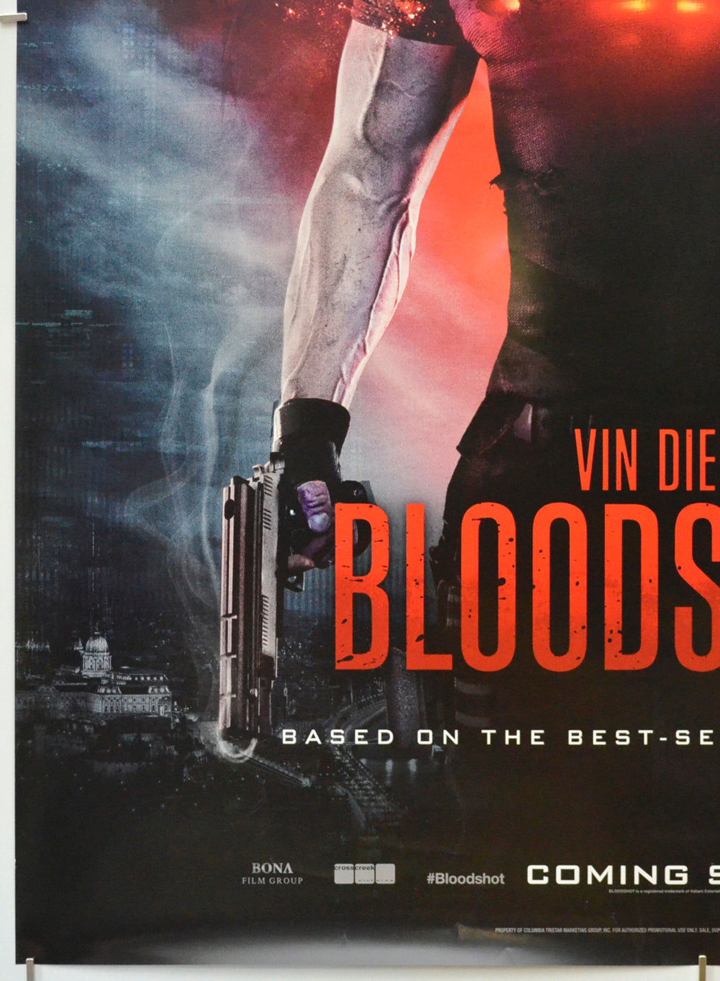 BLOODSHOT (Bottom Left) Cinema One Sheet Movie Poster 