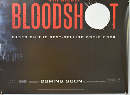 BLOODSHOT (Bottom Right) Cinema Quad Movie Poster 