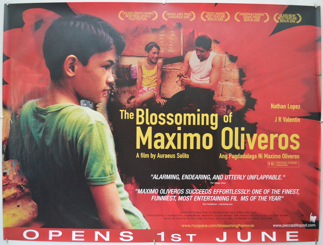 The Blossoming Of Maximo Oliveros  (a.k.a. Ang pagdadalaga ni Maximo Oliveros)   Original British Quad Poster - Movie Poster