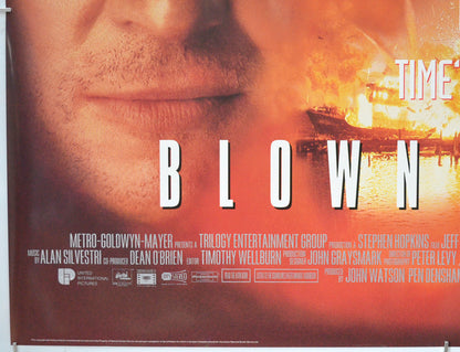 BLOWN AWAY (Bottom Left) Cinema Quad Movie Poster 