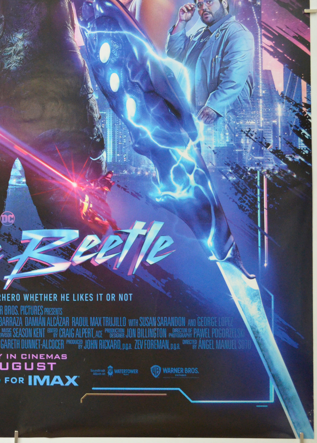 BLUE BEETLE (Bottom Right) Cinema One Sheet Movie Poster 