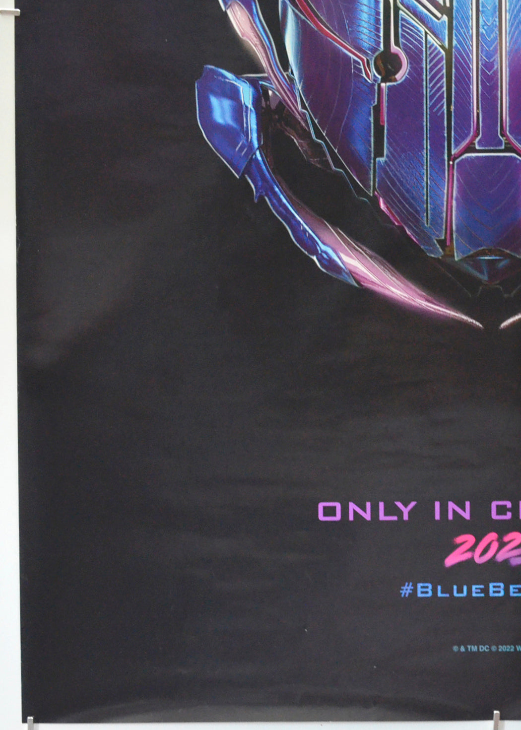 BLUE BEETLE (Bottom Left) Cinema One Sheet Movie Poster 