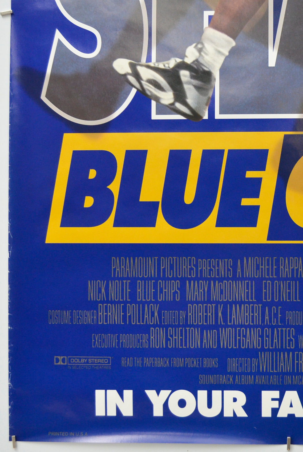 BLUE CHIPS (Bottom Left) Cinema One Sheet Movie Poster 