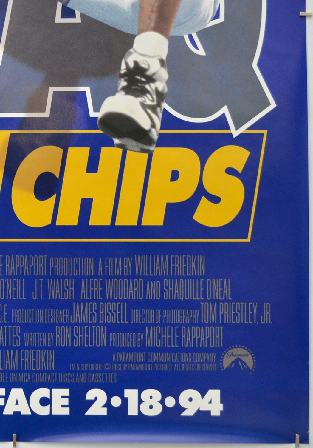 BLUE CHIPS (Bottom Right) Cinema One Sheet Movie Poster 