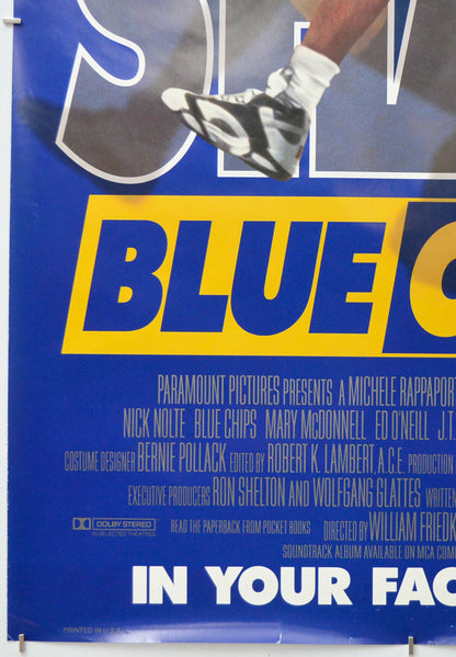 BLUE CHIPS (Bottom Left) Cinema One Sheet Movie Poster 