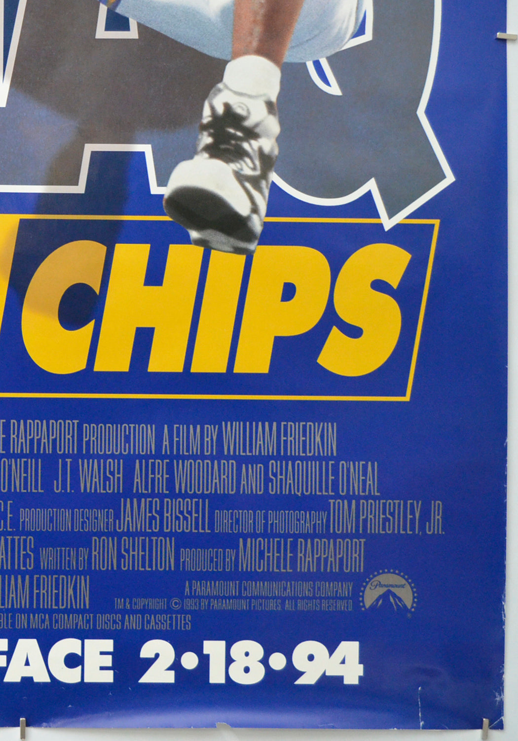 BLUE CHIPS (Bottom Right) Cinema One Sheet Movie Poster 