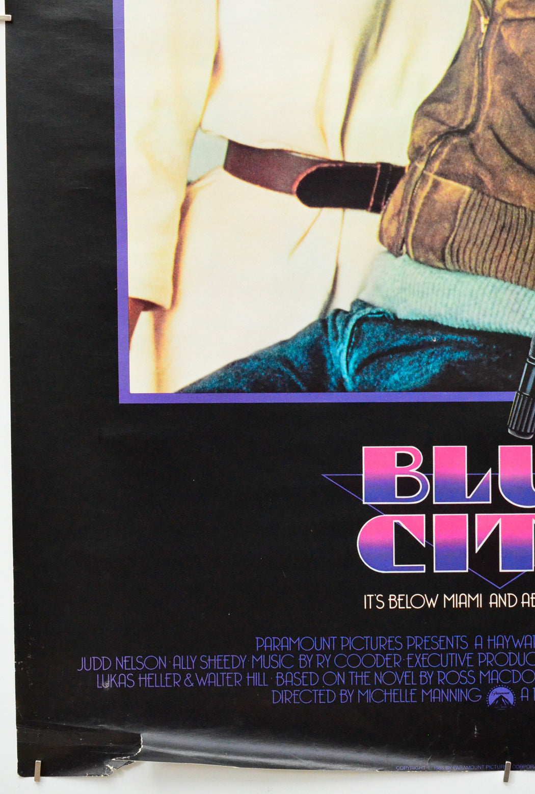 Blue City (Bottom Left) Cinema One Sheet Movie Poster 