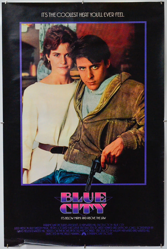 Blue City - Original One Sheet Poster - Film Poster - Movie Poster 