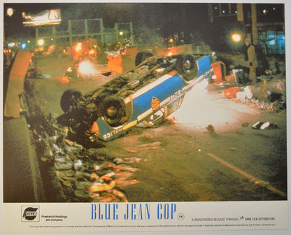 BLUE JEAN COP (Card 2) Cinema Set of Colour FOH Stills / Lobby Cards 