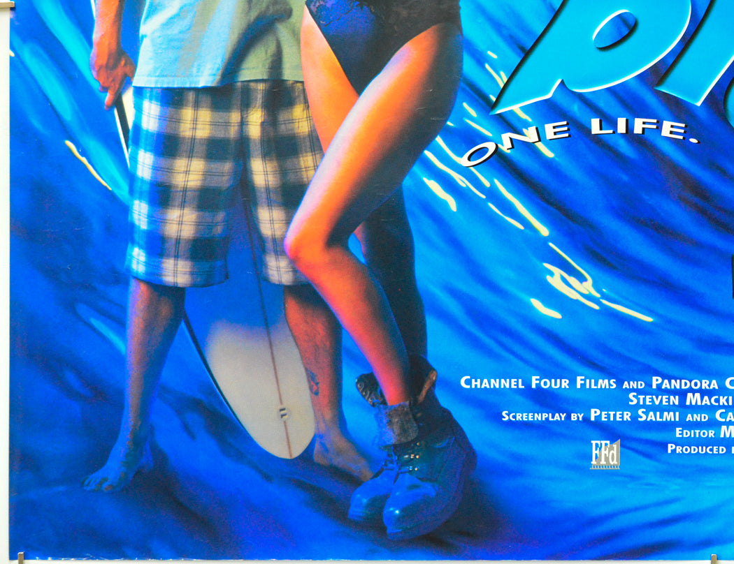 Blue Juice (Bottom Left) Cinema Quad Movie Poster 