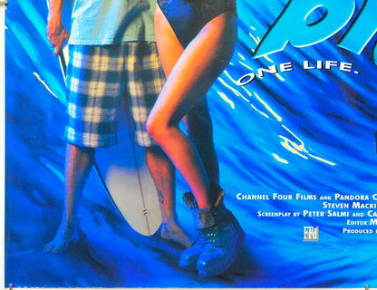 Blue Juice (Bottom Left) Cinema Quad Movie Poster 